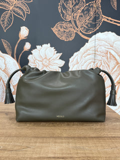 Borsa Tassel Big verde militare - Vicolo