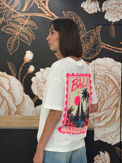 T-shirt latte stampa Bali - Haveone