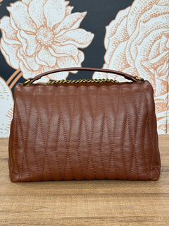 Borsa maxi BELLEVILLE marrone - Vicolo