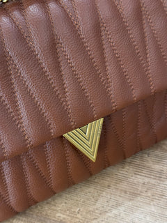 Borsa maxi BELLEVILLE marrone - Vicolo