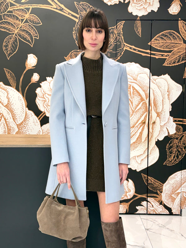 Cappotto monopetto polvere - Silence Limited