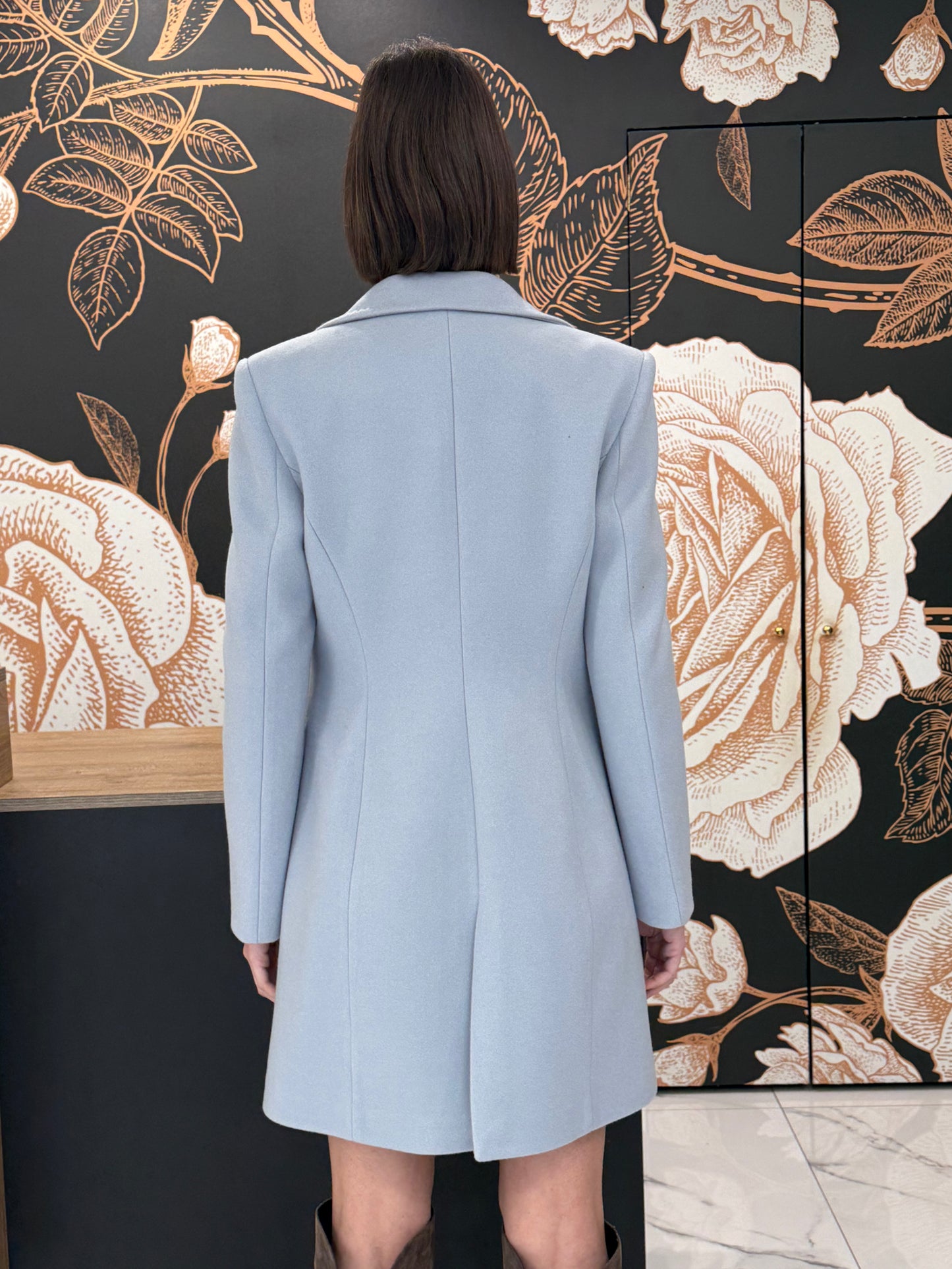 Cappotto monopetto polvere - Silence Limited