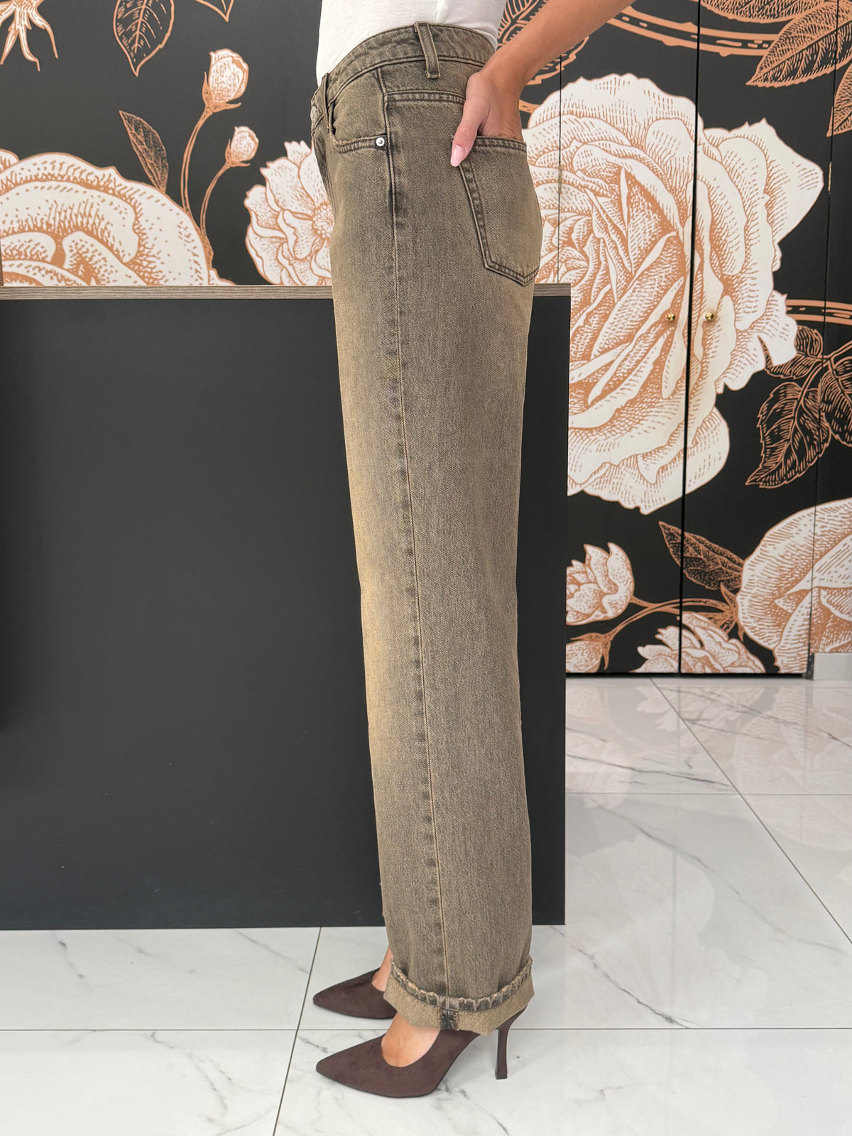 jeans icon ALEX nero dirty - Vicolo