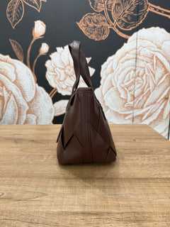 Borsa modello HOSHI small moka - Vicolo