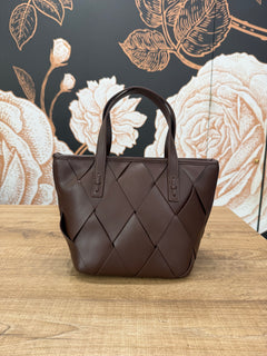 Borsa modello HOSHI small moka - Vicolo