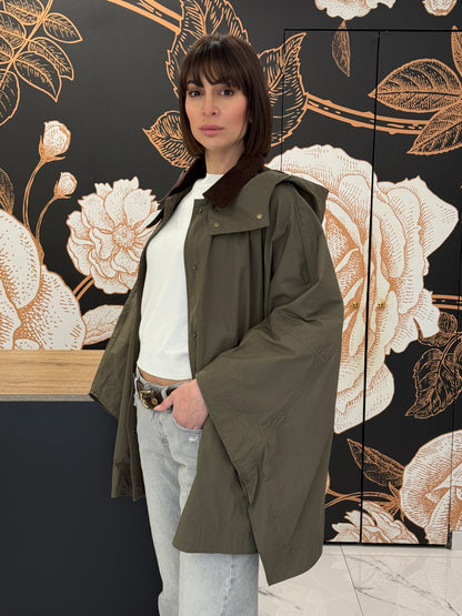 Trench modello cappa oversize militare - Vicolo