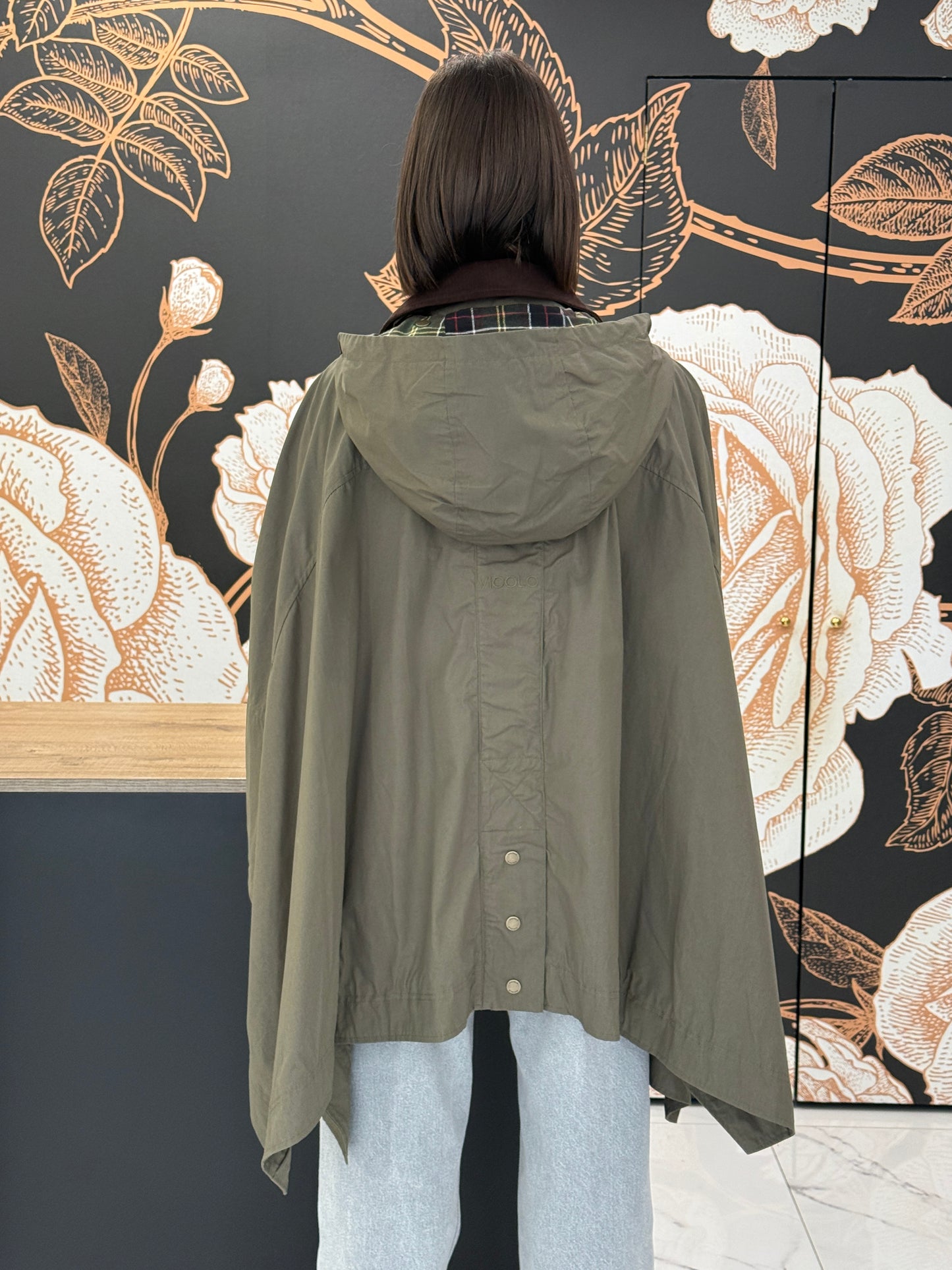 Trench modello cappa oversize militare - Vicolo