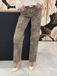 Pantalone STAMPA animalier MELODY - HAVEONE
