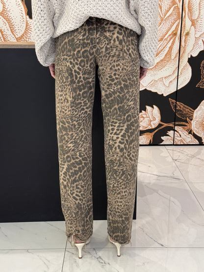 Pantalone STAMPA animalier MELODY - HAVEONE