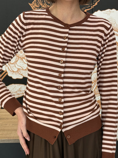 Cardigan a righe - Kontatto