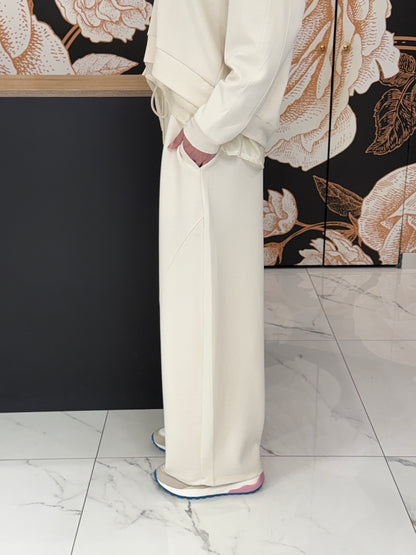Pantalone soft touch con impunture - Kontatto