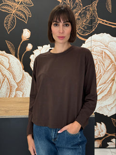 Maglia scatola paricollo moro - Haveone