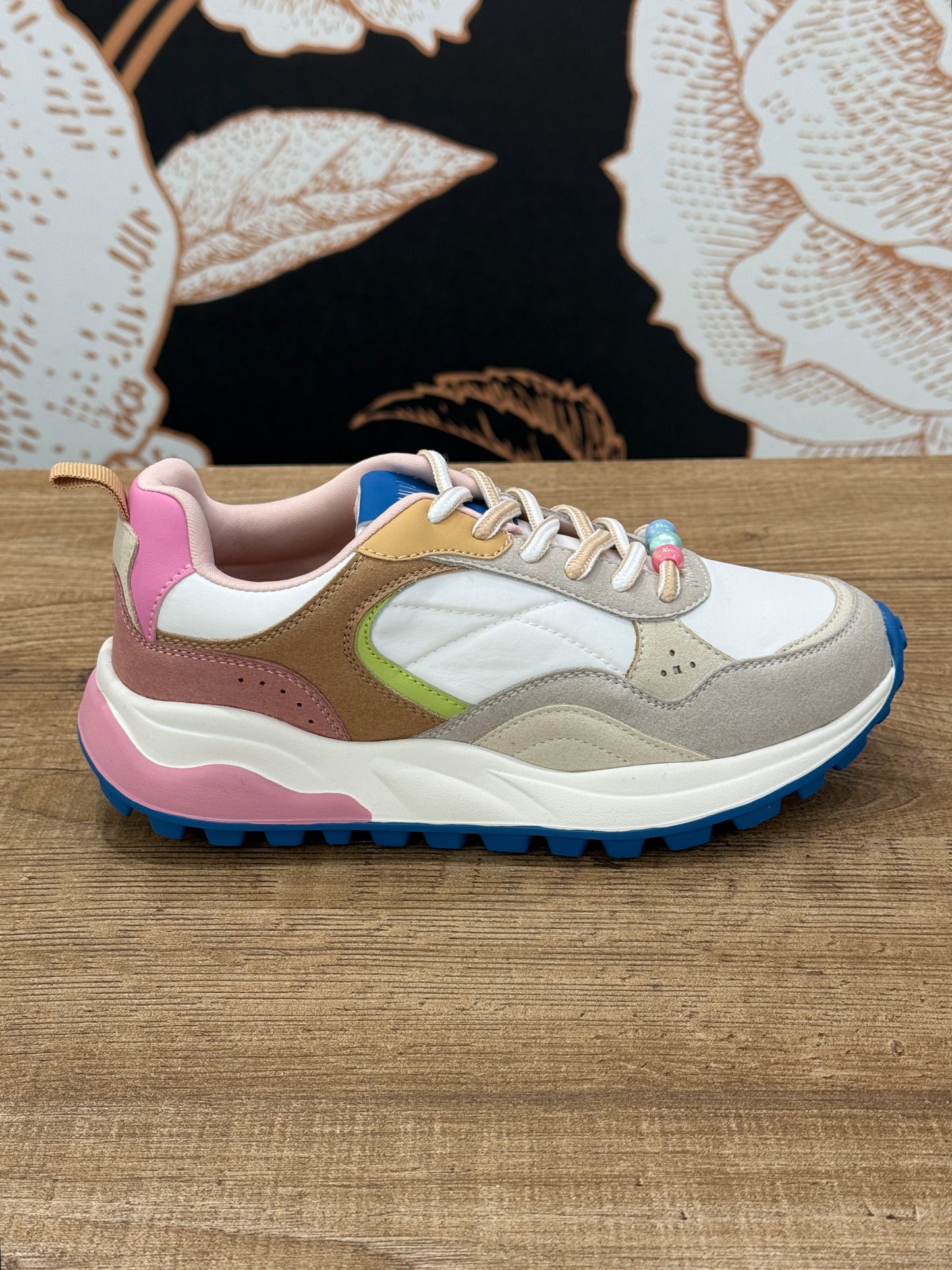 Sneakers multicolor con perline - Ovyé