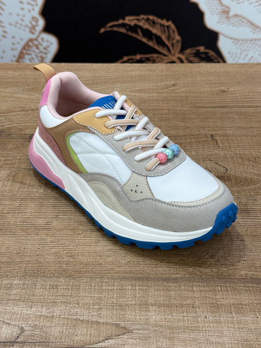 Sneakers multicolor con perline - Ovyé