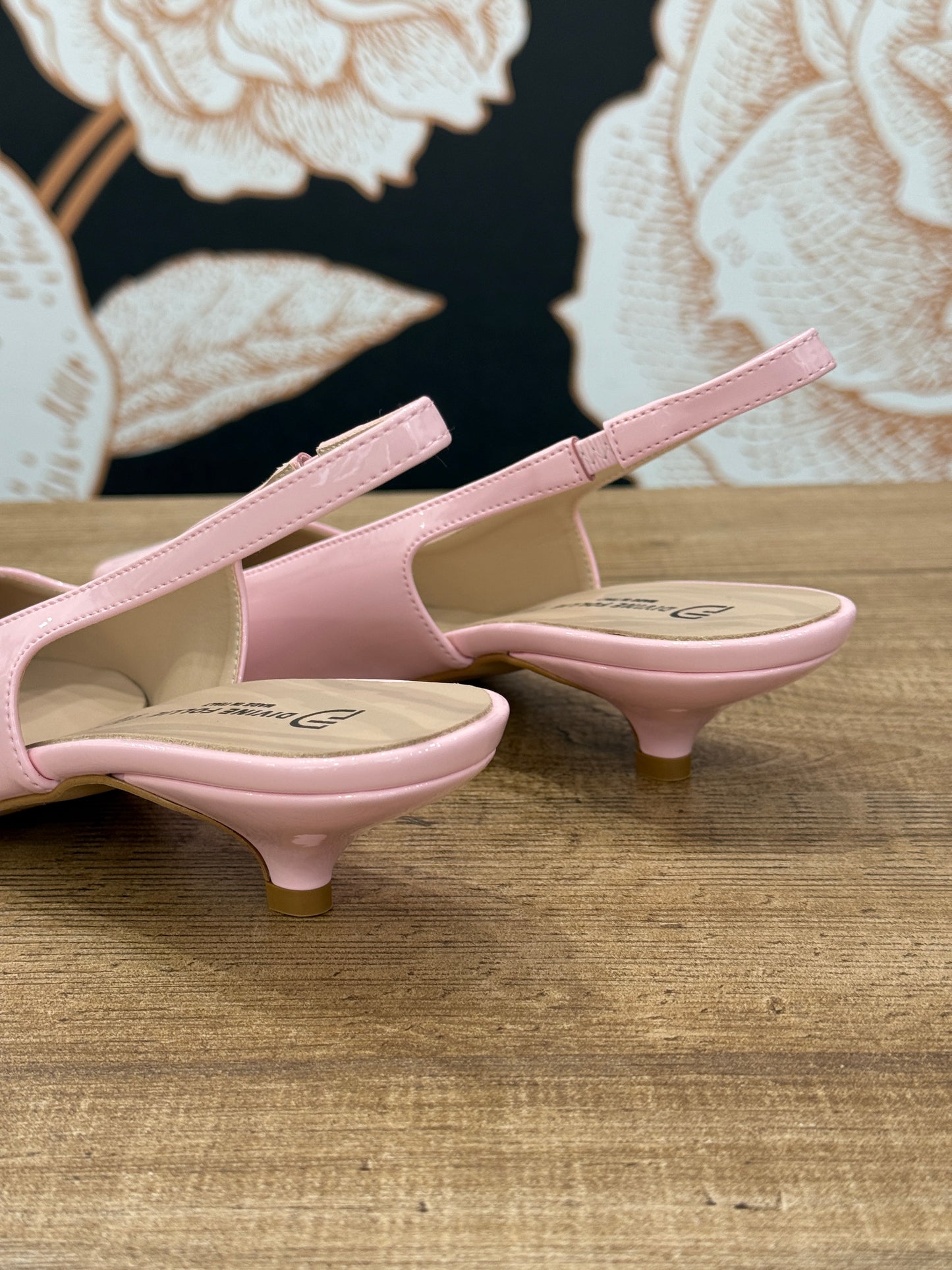 Slingback vinile rosa - Divine Follie