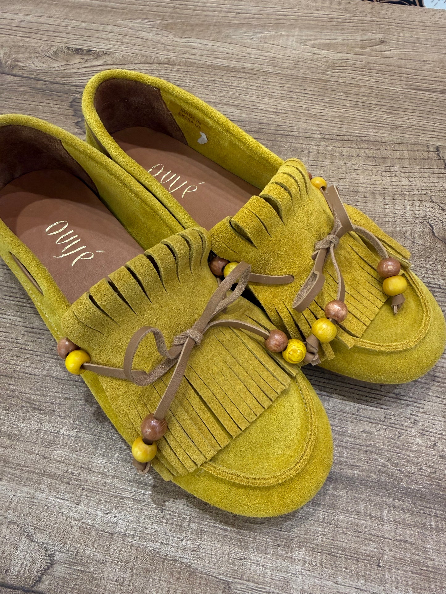 Mocassino in camoscio taxi - Ovyè