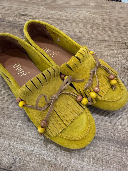 Mocassino in camoscio taxi - Ovyè