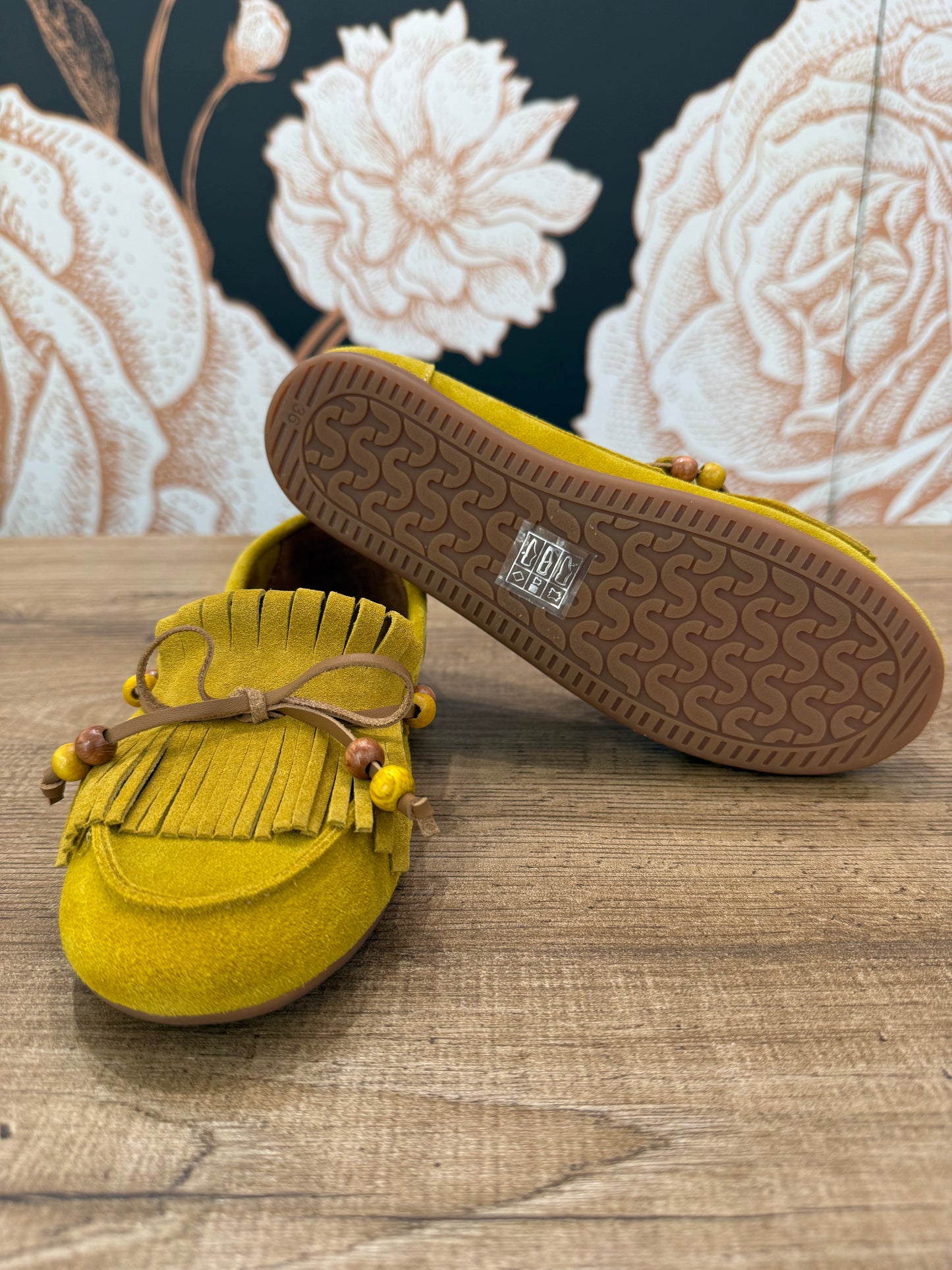 Mocassino in camoscio taxi - Ovyè