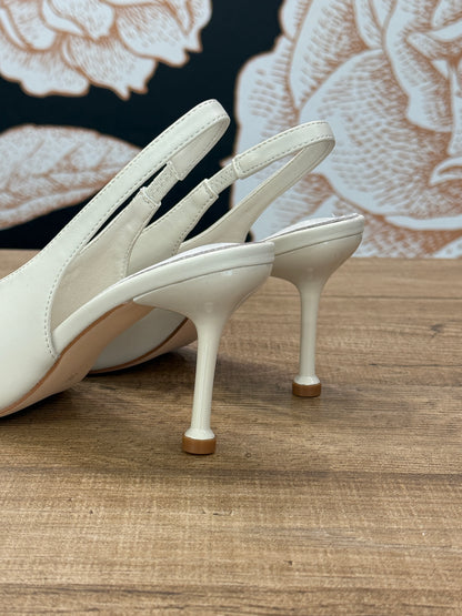 Slingback a punta con scollo alto burro - Ovyè