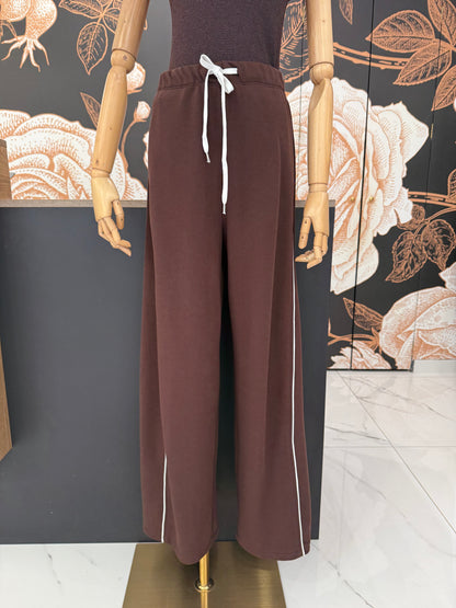 Pantalone con coulisse in vita moro - Vicolo