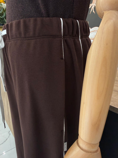 Pantalone con coulisse in vita moro - Vicolo