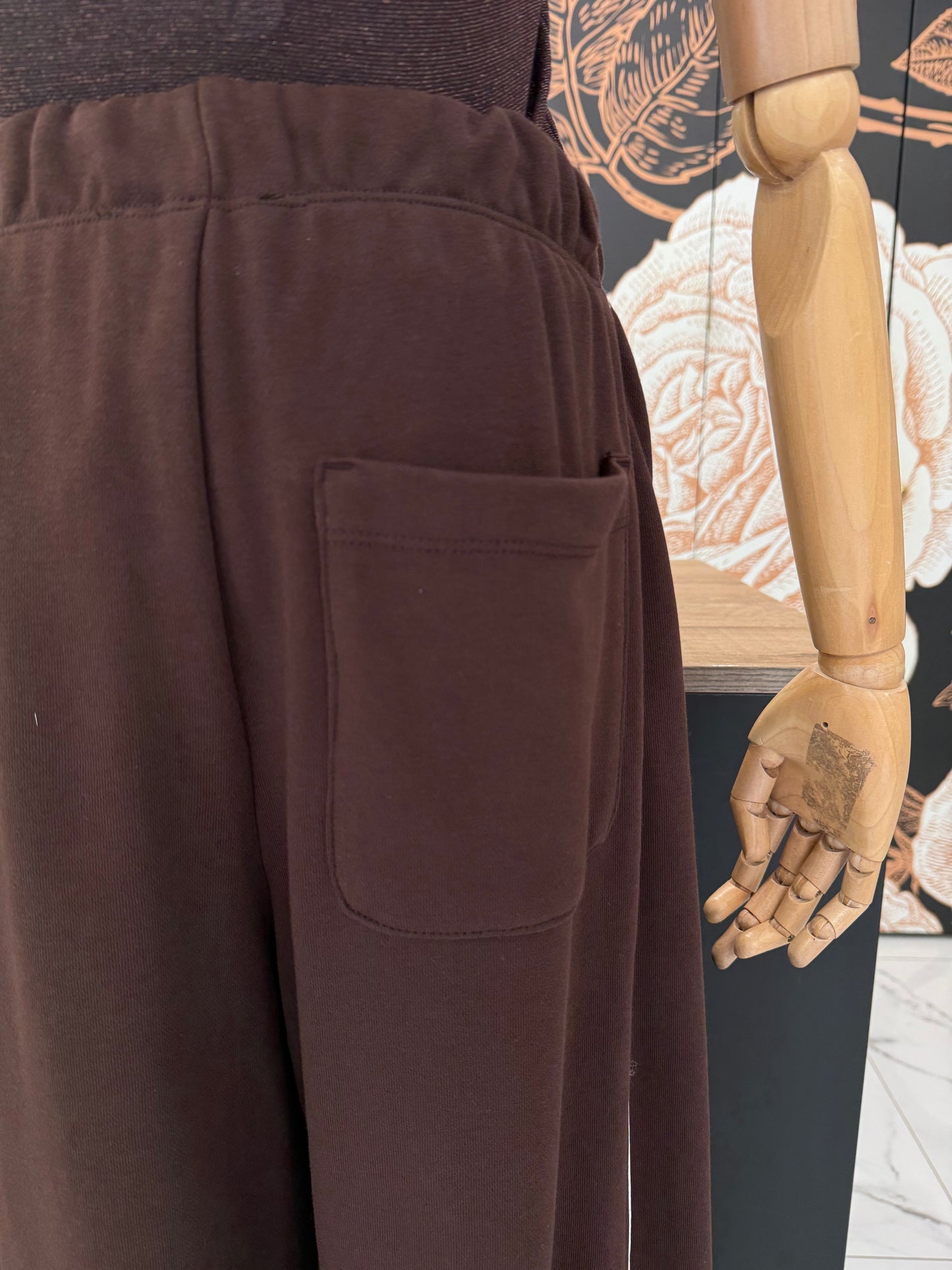 Pantalone con coulisse in vita moro - Vicolo