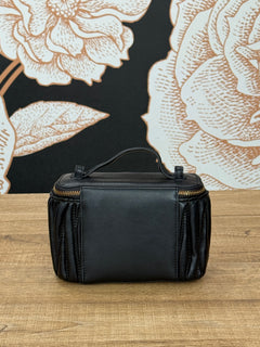 borsa charlotte trapuntata nera - Vicolo