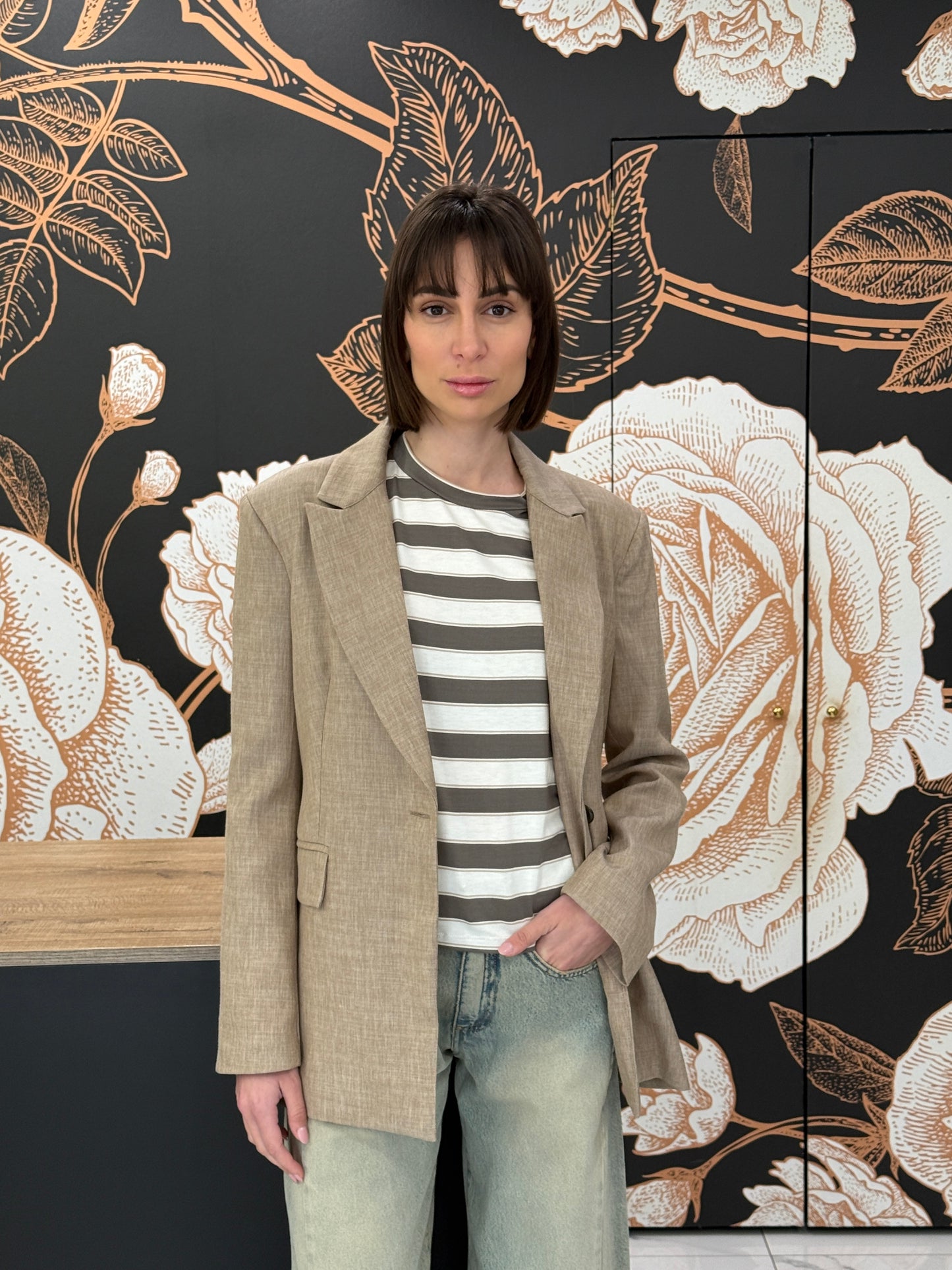 Blazer con apertura posteriore - Philia Loft