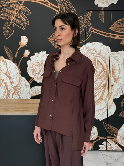 Camicia fluida moro - Philia Loft