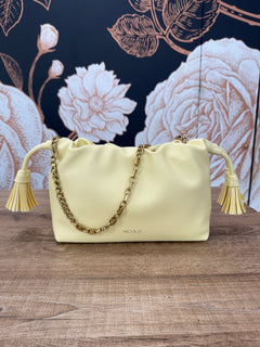 Borsa Tassel Small giallo pulcino - Vicolo