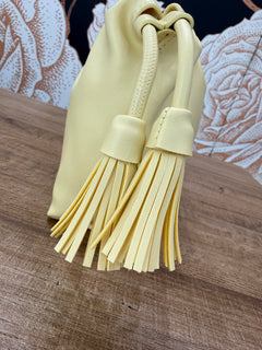 Borsa Tassel Small giallo pulcino - Vicolo