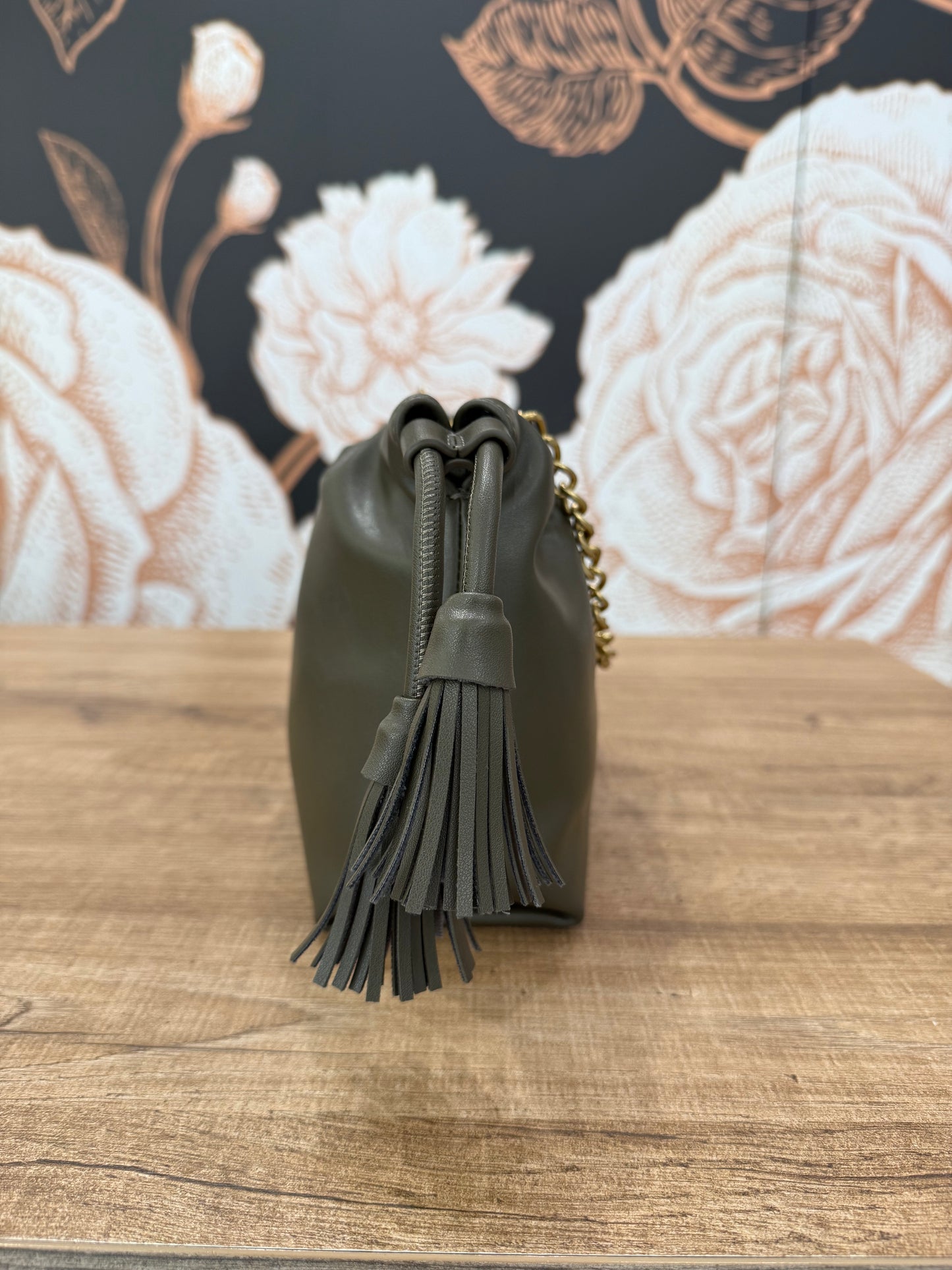 Borsa Tassel Small verde bosco - Vicolo