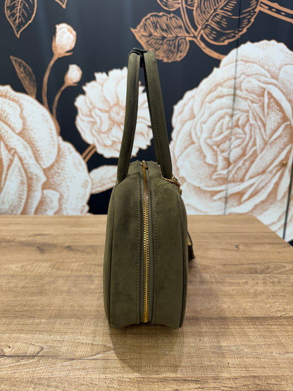 Borsa a spalla Slide Bag verde - Vicolo