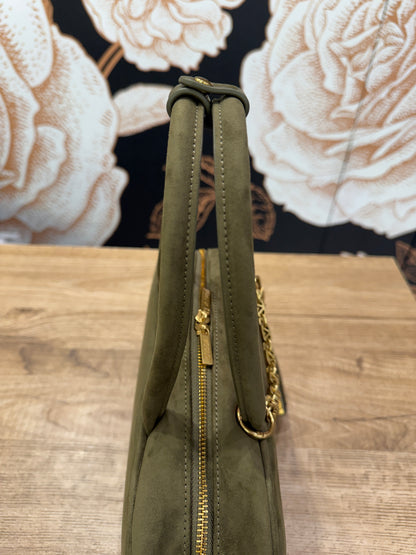 Borsa a spalla Slide Bag verde - Vicolo