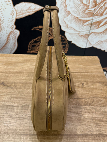 Borsa a spalla Slide Bag tortora - Vicolo