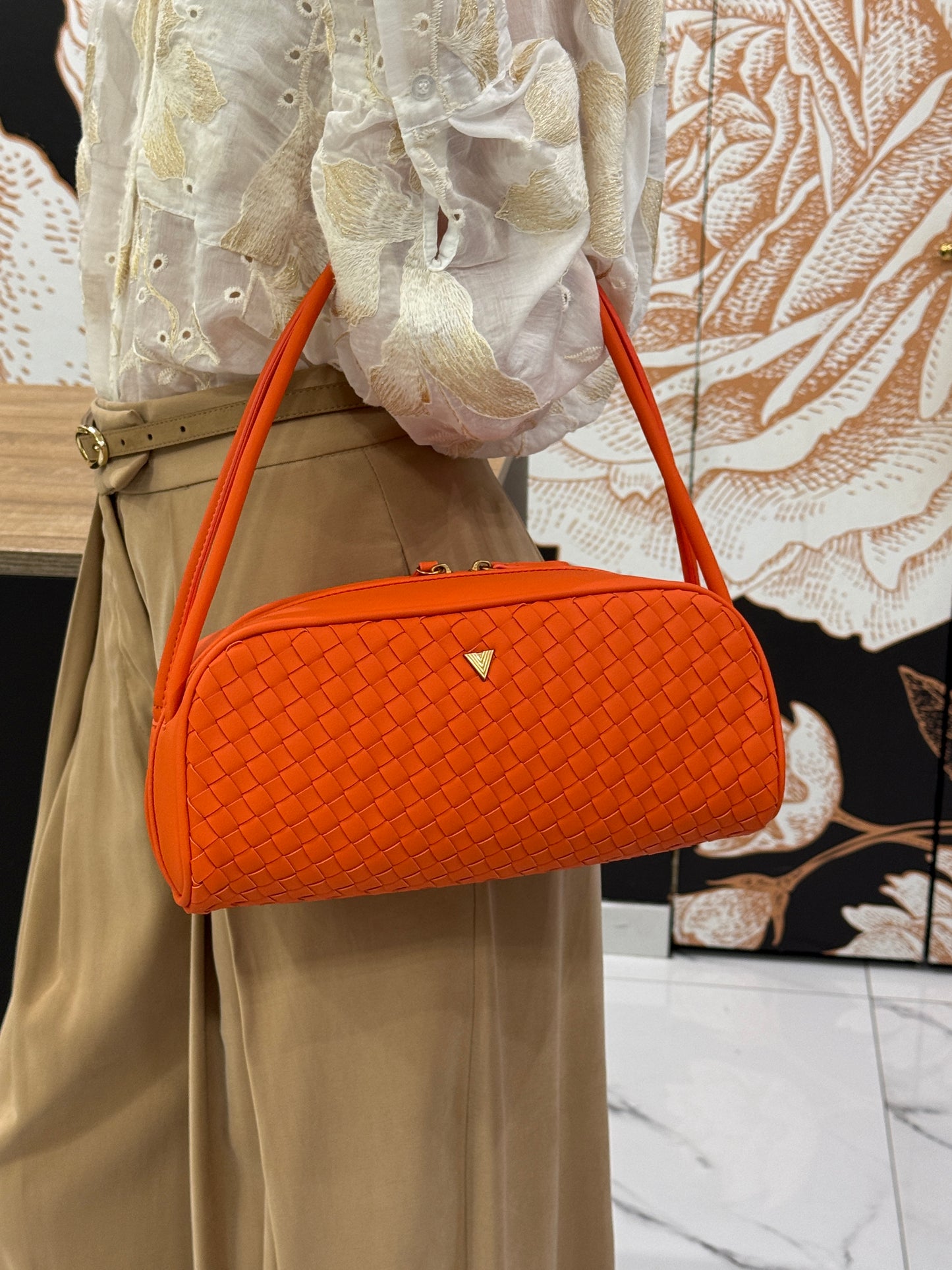 Borsa Hicary arancione - Vicolo