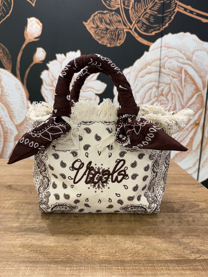 Borsa small Ibiza in canvas - Vicolo