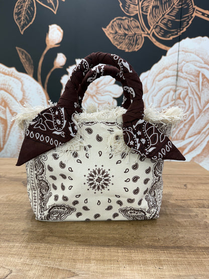 Borsa small Ibiza in canvas - Vicolo