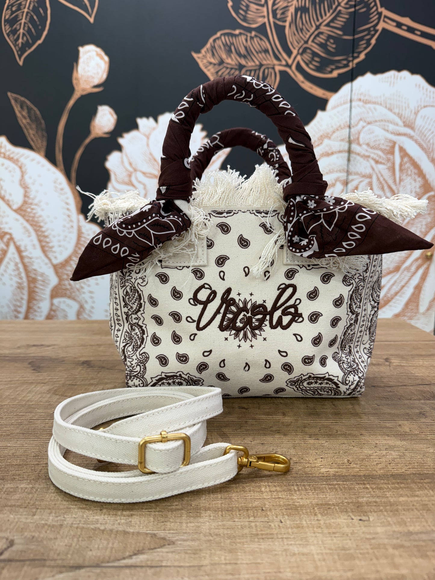 Borsa small Ibiza in canvas - Vicolo