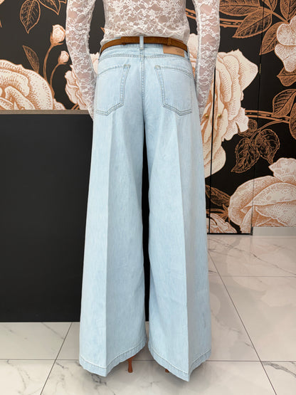 Jeans Madison Wide Leg Chiaro - Vicolo