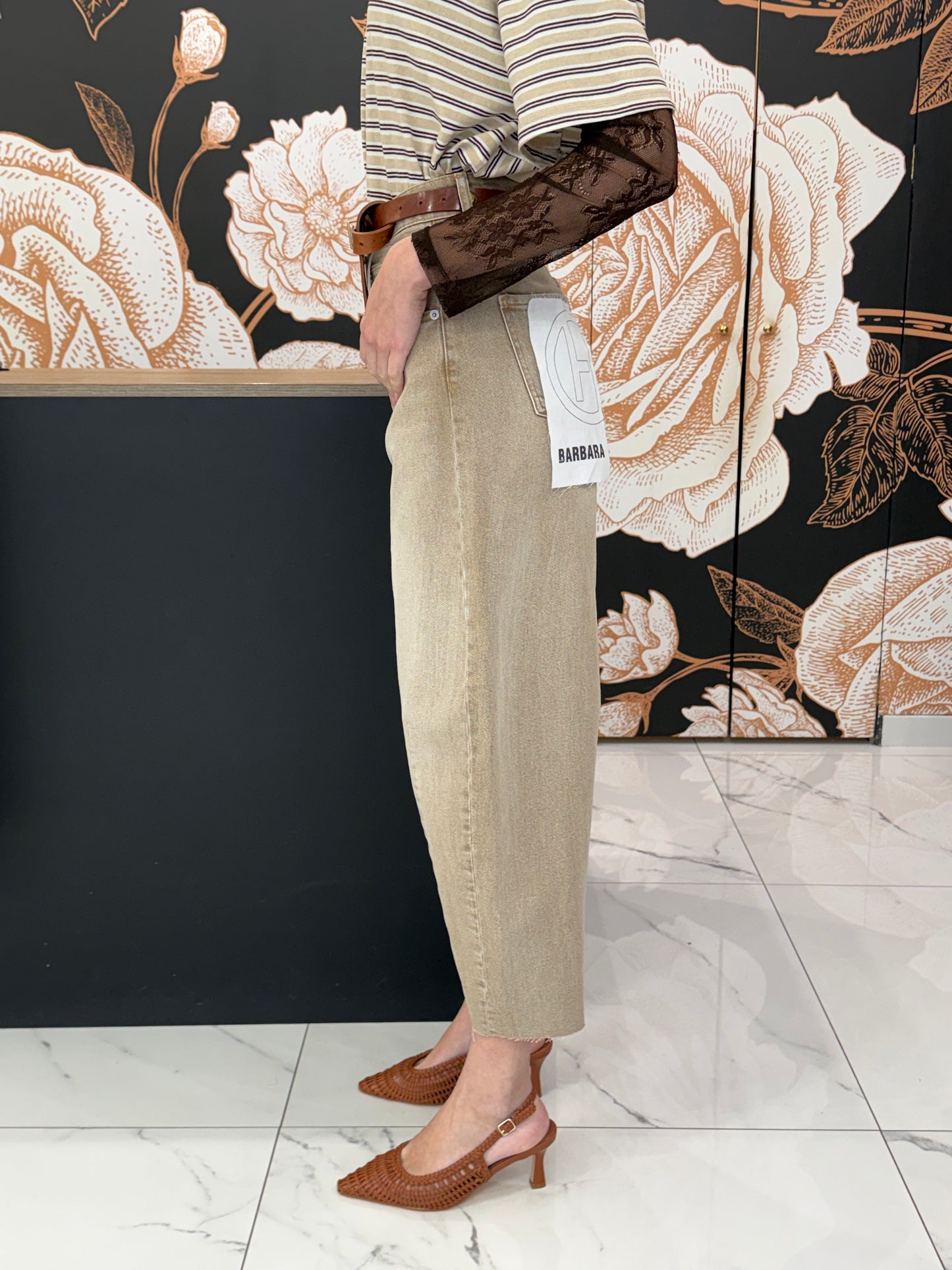 Jeans BARBARA lavaggio thè - HAVEONE