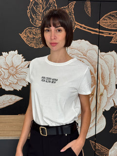 T-shirt maniche corte " Per certi versi, per altri bevi" - Vicolo
