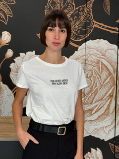 T-shirt maniche corte " Per certi versi, per altri bevi" - Vicolo
