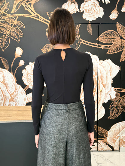 Body girocollo manica lunga - Silence Limited