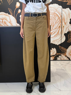 Pantalone balloon fit sfrangiato elasticizzato - Souvenir Clubbing