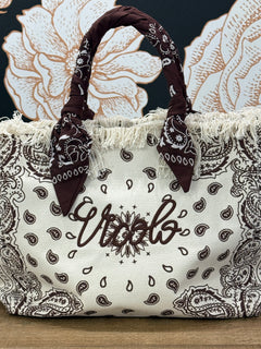 Borsa big Ibiza in canvas - Vicolo