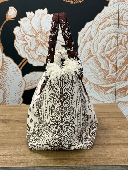 Borsa big Ibiza in canvas - Vicolo