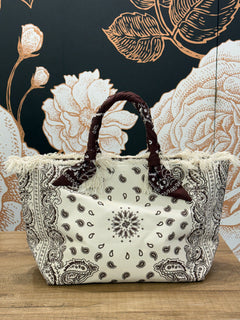 Borsa big Ibiza in canvas - Vicolo