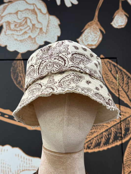 Cappello bucket con stampa paisley - Vicolo
