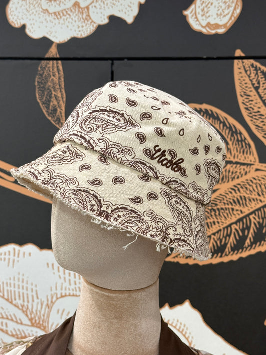 Cappello bucket con stampa paisley - Vicolo